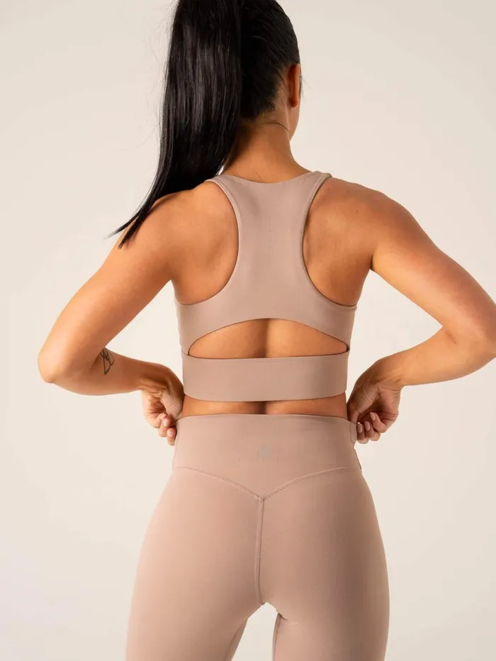 Sports Bras Womens Ryderwear NKD Arch Sports Bra Taupe
