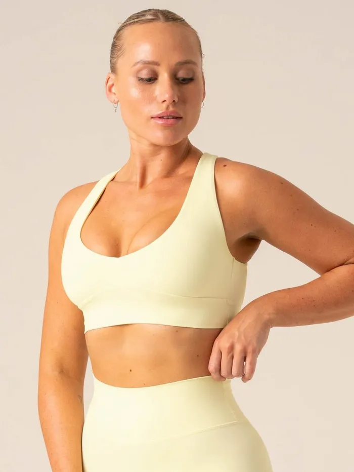 Sports Bras Womens Ryderwear NKD Embody Sports Bra Lemon