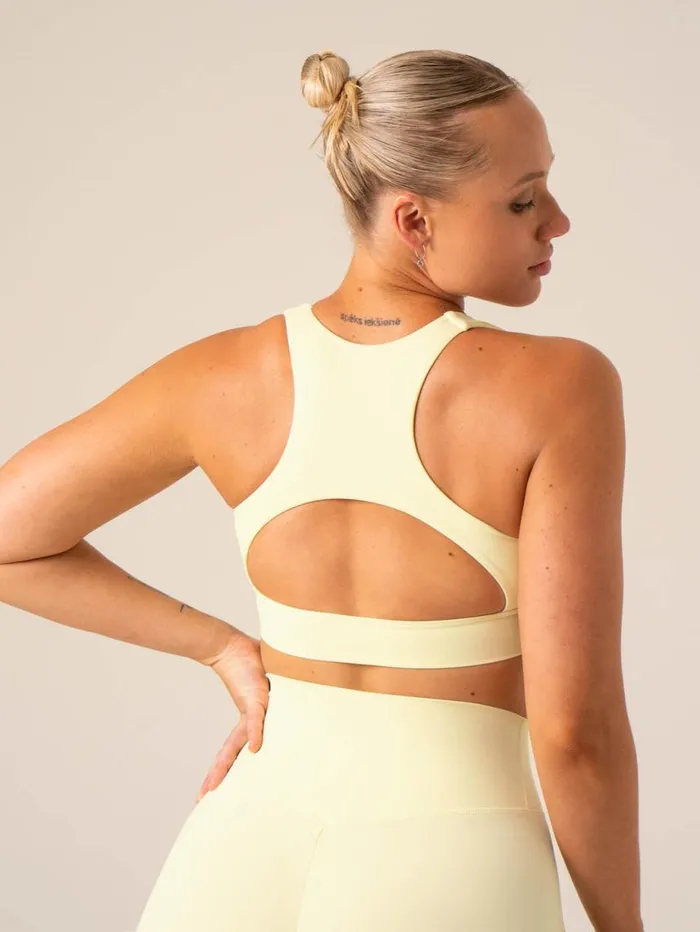 Sports Bras Womens Ryderwear NKD Embody Sports Bra Lemon