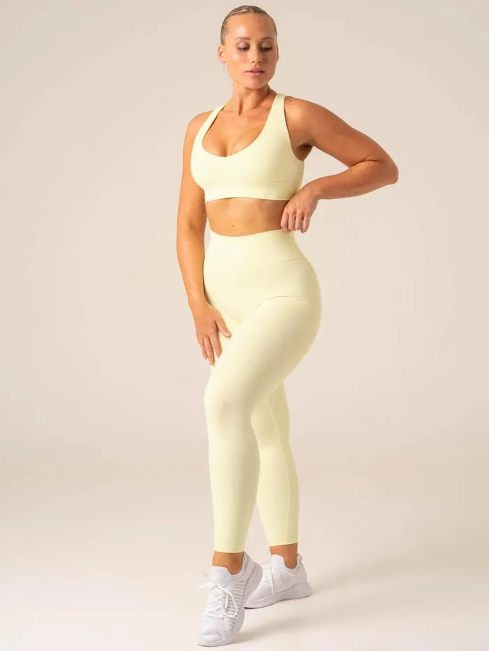 Sports Bras Womens Ryderwear NKD Embody Sports Bra Lemon