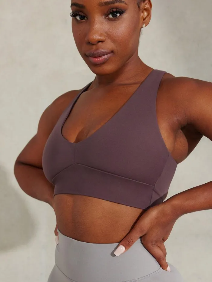 Sports Bras Womens Ryderwear NKD Embody Sports Bra Plum