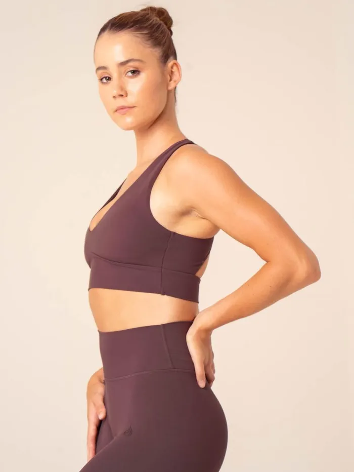 Sports Bras Womens Ryderwear NKD Embody Sports Bra Plum