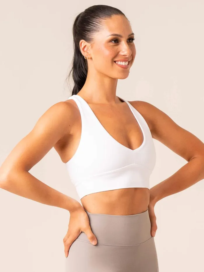 Sports Bras Womens Ryderwear NKD Embody Sports Bra White