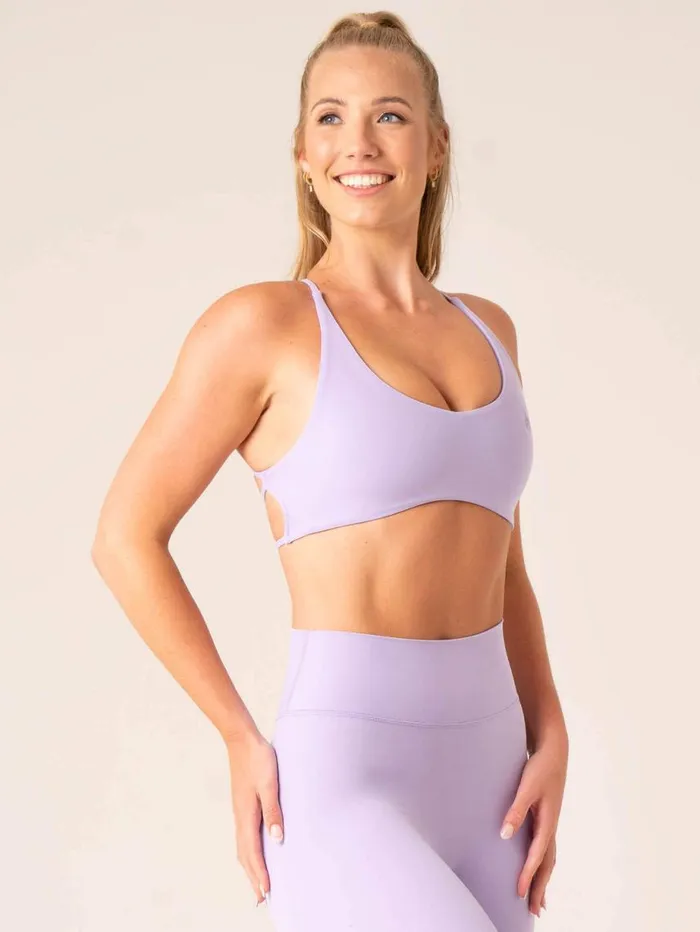 Sports Bras Womens Ryderwear NKD Embody Sports Crop Lavender