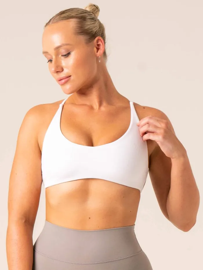 Sports Bras Womens Ryderwear NKD Embody Sports Crop White