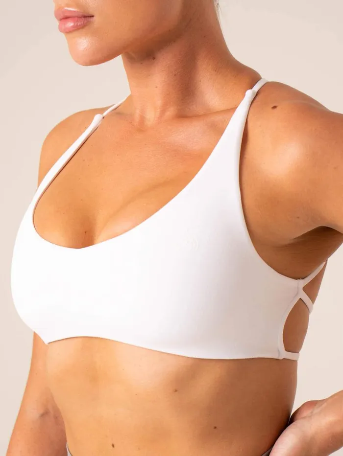 Sports Bras Womens Ryderwear NKD Embody Sports Crop White