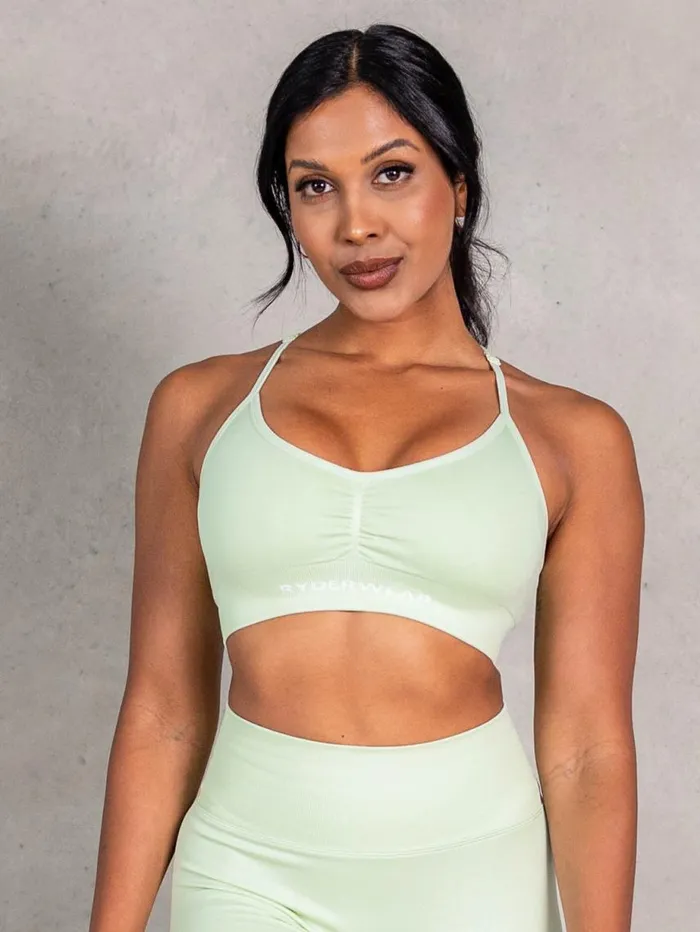 Sports Bras Womens Ryderwear NRG Seamless Sports Bra Matcha