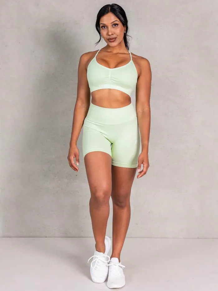 Sports Bras Womens Ryderwear NRG Seamless Sports Bra Matcha