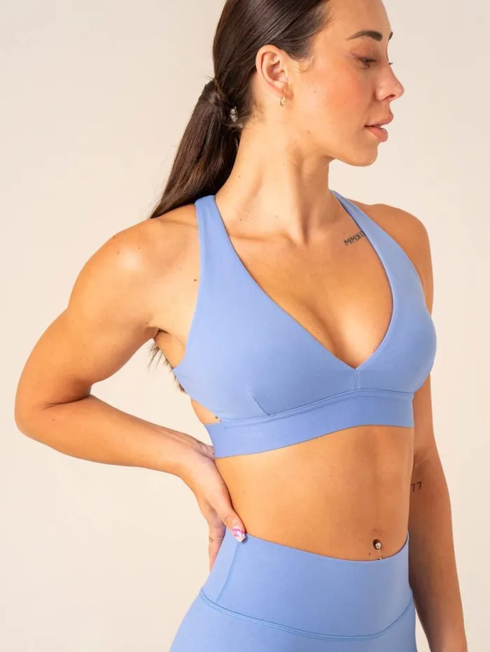 Sports Bras Womens Ryderwear Prime Sports Bra Cornflower Blue