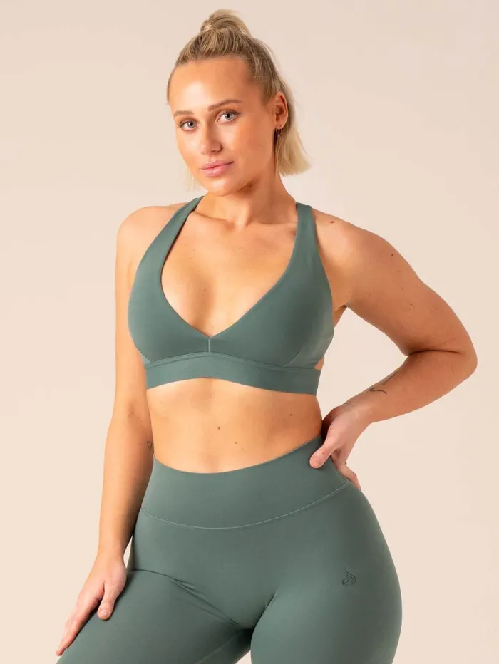 Sports Bras Womens Ryderwear Prime Sports Bra Emerald