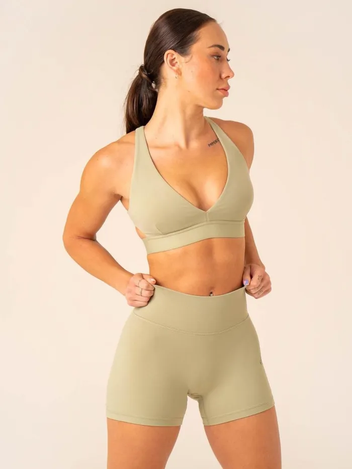 Sports Bras Womens Ryderwear Prime Sports Bra Olive