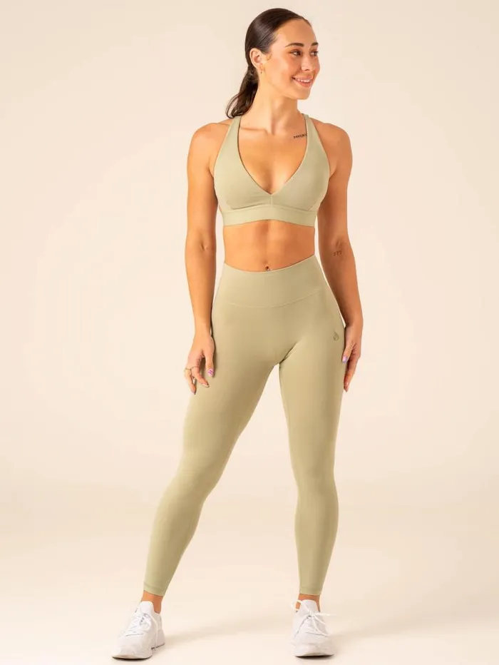 Sports Bras Womens Ryderwear Prime Sports Bra Olive
