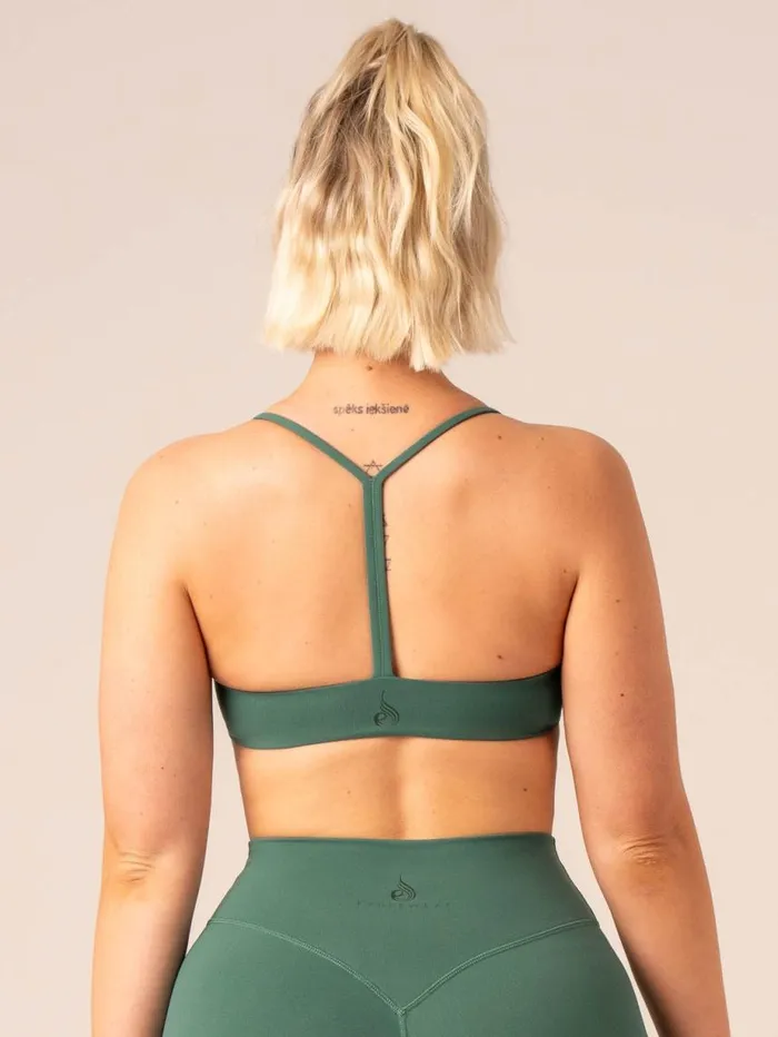 Sports Bras Womens Ryderwear Tempo Sports Bra College Green
