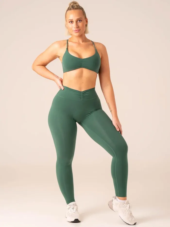 Sports Bras Womens Ryderwear Tempo Sports Bra College Green