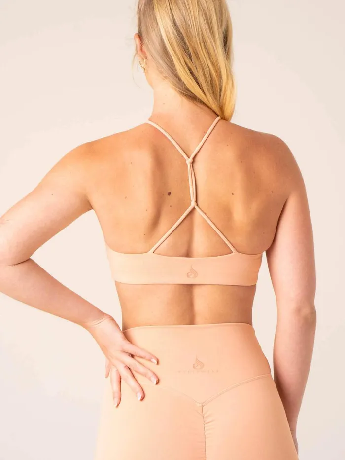 Sports Bras Womens Ryderwear Unstoppable Sports Bra Peach