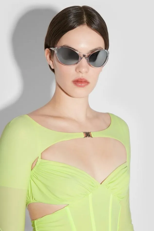 Sunglasses WomenMen MISBHV 2024 Goa Sunglasses Silver