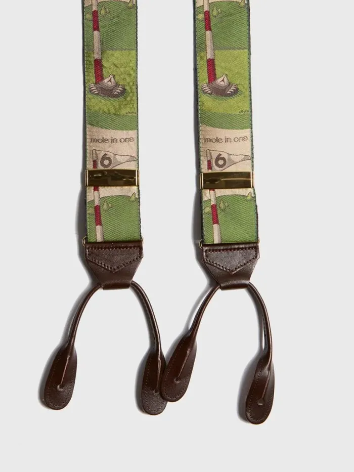 Suspenders Mens Paul Stuart Mole In One Braces White Suspenders Mens Paul Stuart Mole In One Braces White