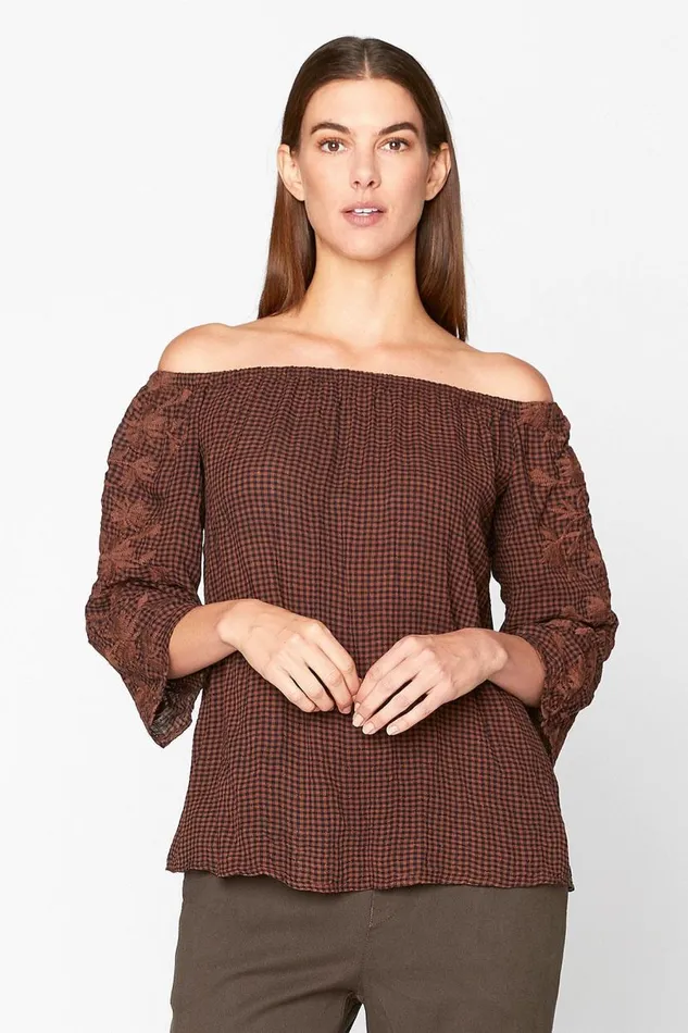 Sutton Top Auburn Clothing XCVI ShirtsBlouses