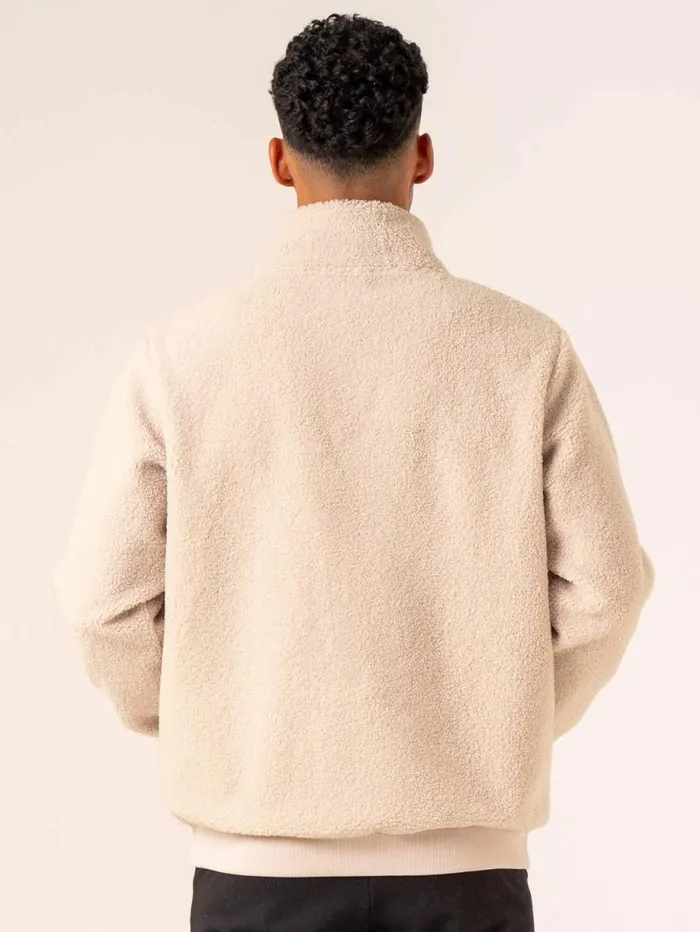 Sweaters and Hoodies Mens Ryderwear Flex Polar Fleece Jacket Chalk