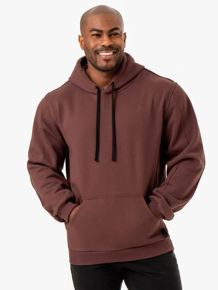 Sweaters and Hoodies Mens Ryderwear Force Pullover Hoodie Brick