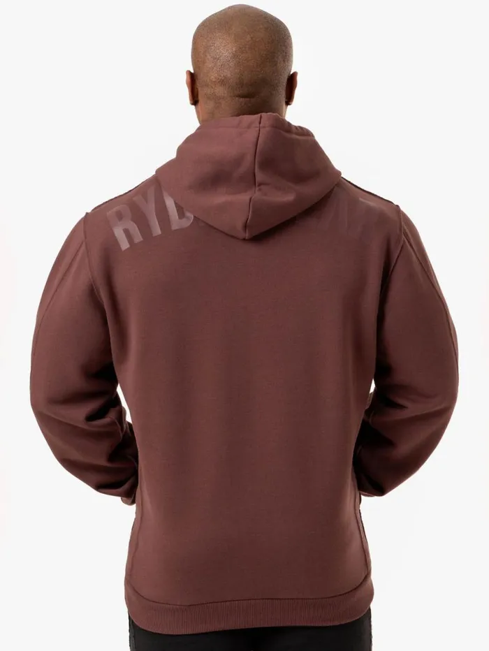 Sweaters and Hoodies Mens Ryderwear Force Pullover Hoodie Brick