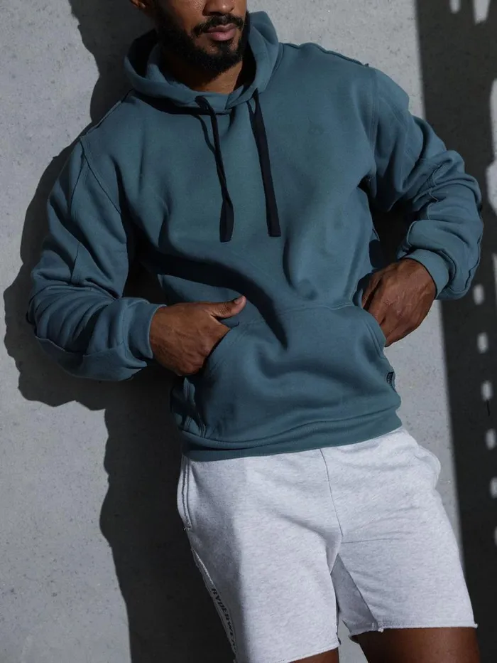 Sweaters and Hoodies Mens Ryderwear Force Pullover Hoodie Fern Green