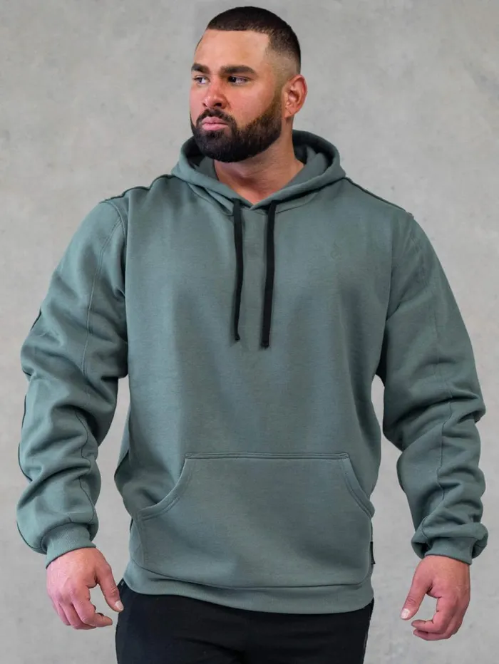 Sweaters and Hoodies Mens Ryderwear Force Pullover Hoodie Fern Green