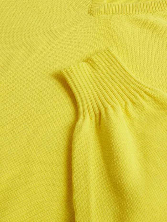 Sweaters Mens Paul Stuart Cotton VNeck Sweater Aqua