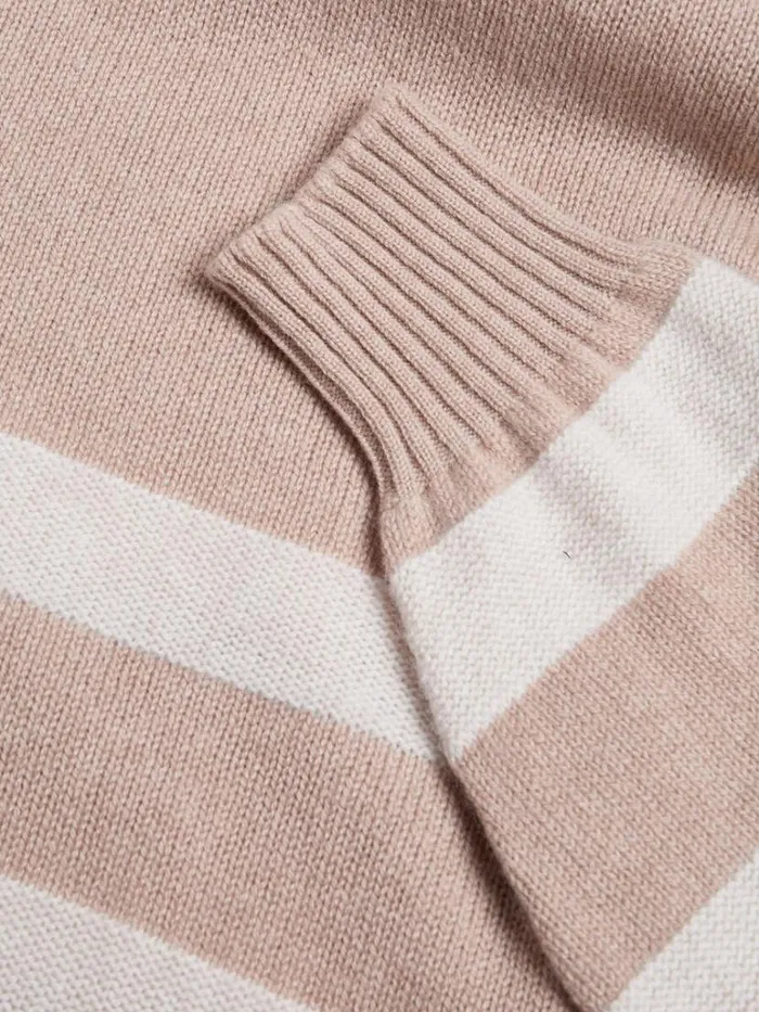 Sweaters Mens Paul Stuart Turtleneck Stripe Sweater Tan Sweaters Mens Paul Stuart Turtleneck Stripe Sweater Tan