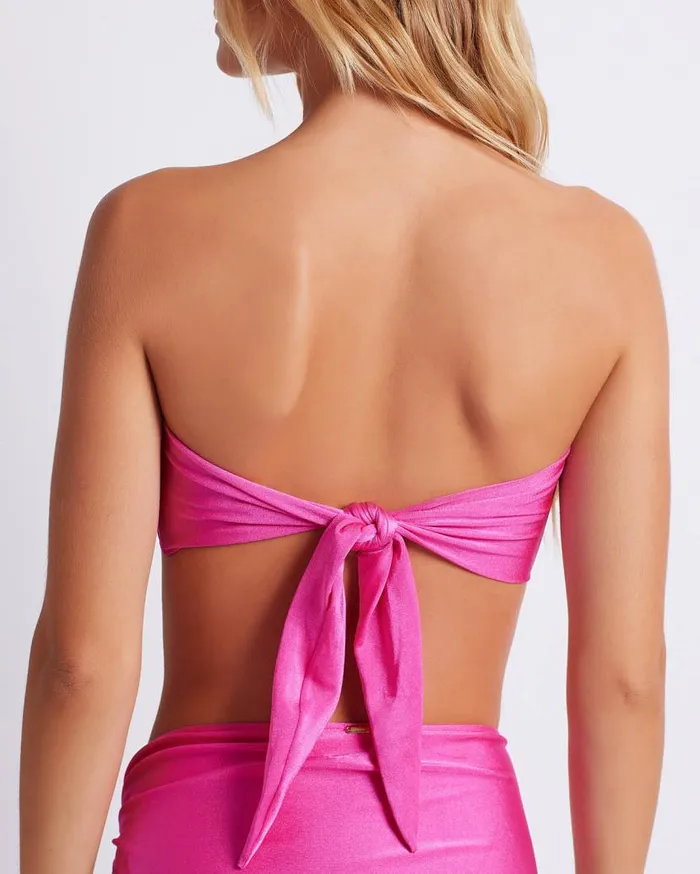 Swim BANDEAU BIKINI TOP FINAL SALE PatBO Bikinis