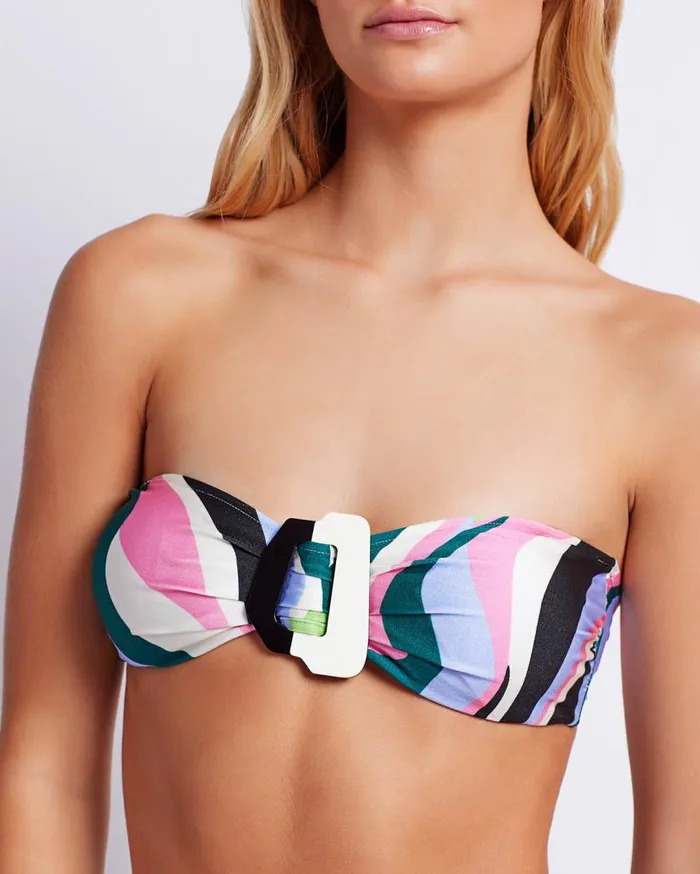 Swim DELOS BANDEAU BIKINI TOP FINAL SALE PatBO Bikinis