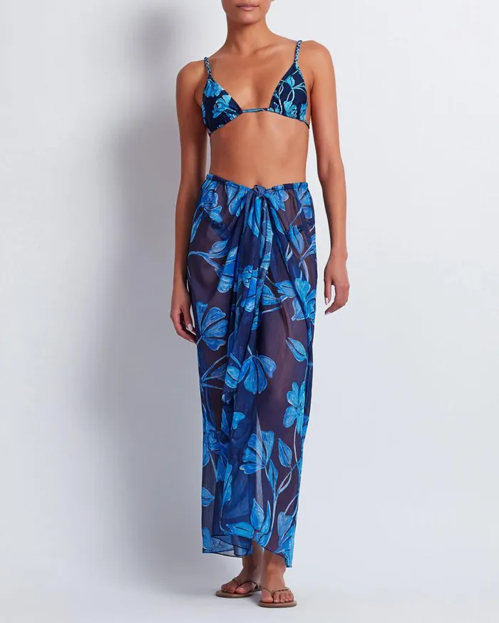 Swim Nightflower Braided Bikini Top FINAL SALE PatBO Bikinis