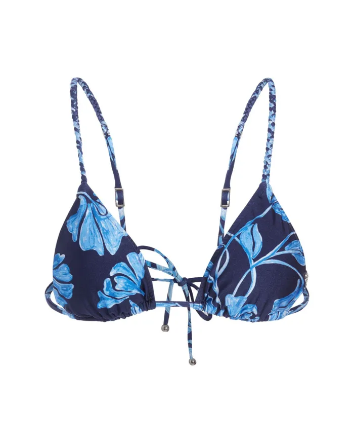Swim Nightflower Braided Bikini Top FINAL SALE PatBO Bikinis