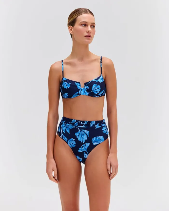 Swim Nightflower High Cut Bikini Bottom FINAL SALE PatBO Bikinis