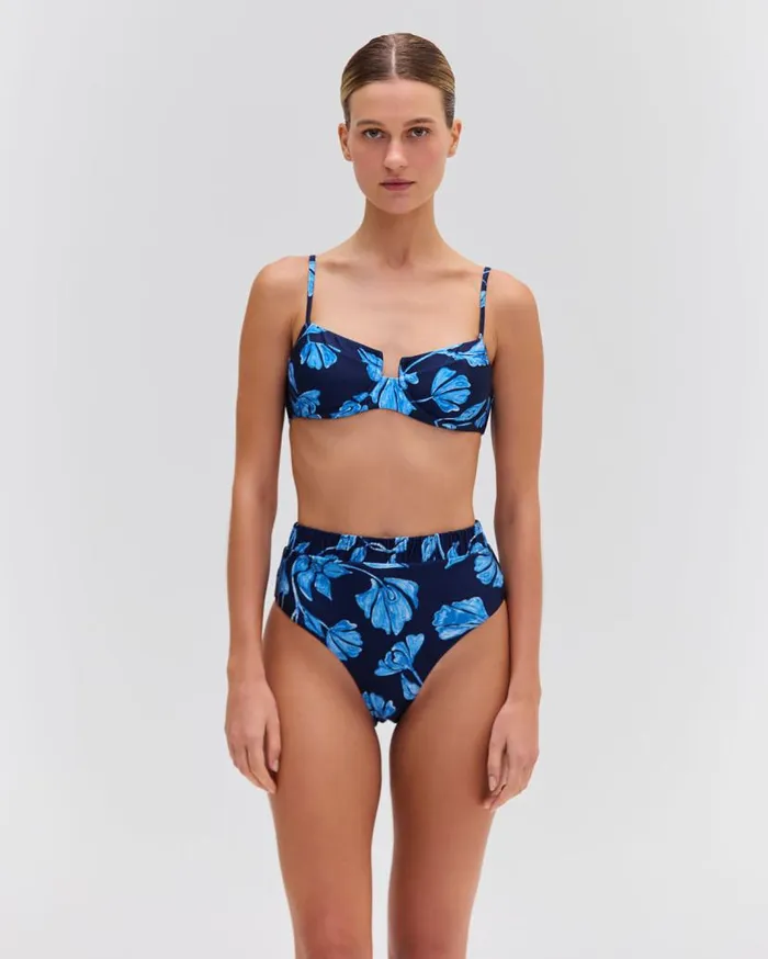 Swim Nightflower High Cut Bikini Bottom FINAL SALE PatBO Bikinis