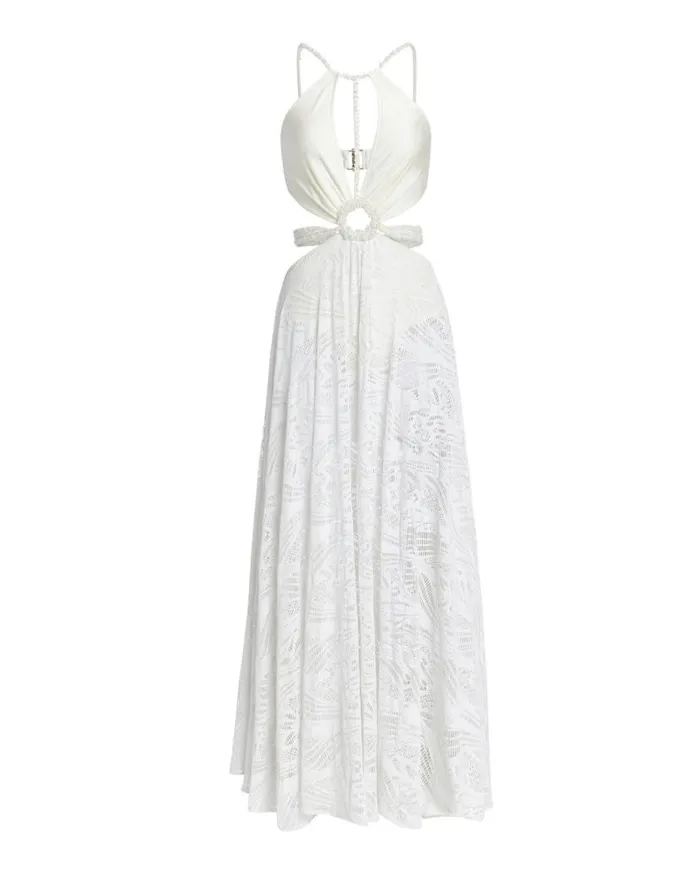 Swim Pearl Beaded Beach Dress FINAL SALE PatBO Beach Dresses