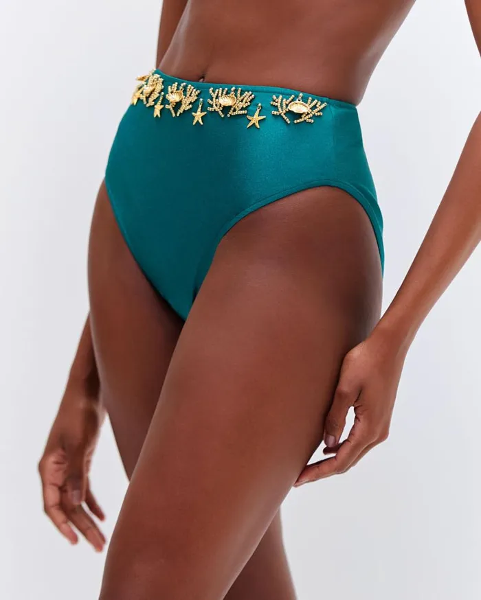 Swim PORTOFINO HANDBEADED BIKINI BOTTOM PatBO Bikinis