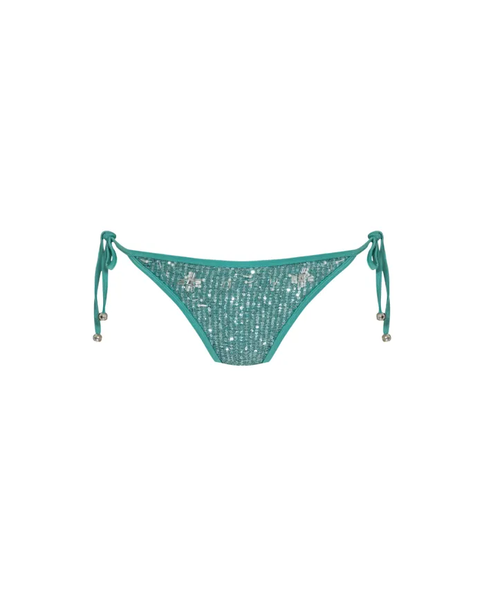 Swim Sequin Bikini Bottom PatBO Bikinis