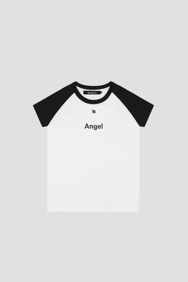 TShirts Men MISBHV Angel Raglan TShirt Off White