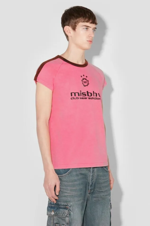 TShirts Men MISBHV Hools TShirt Washed Pink