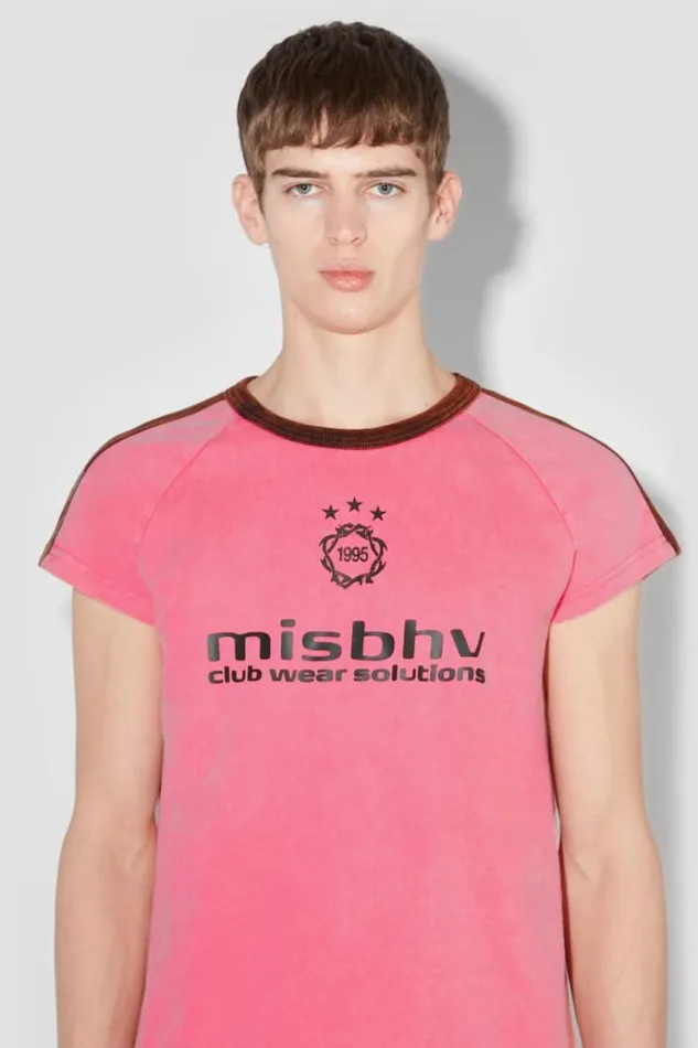 TShirts Men MISBHV Hools TShirt Washed Pink