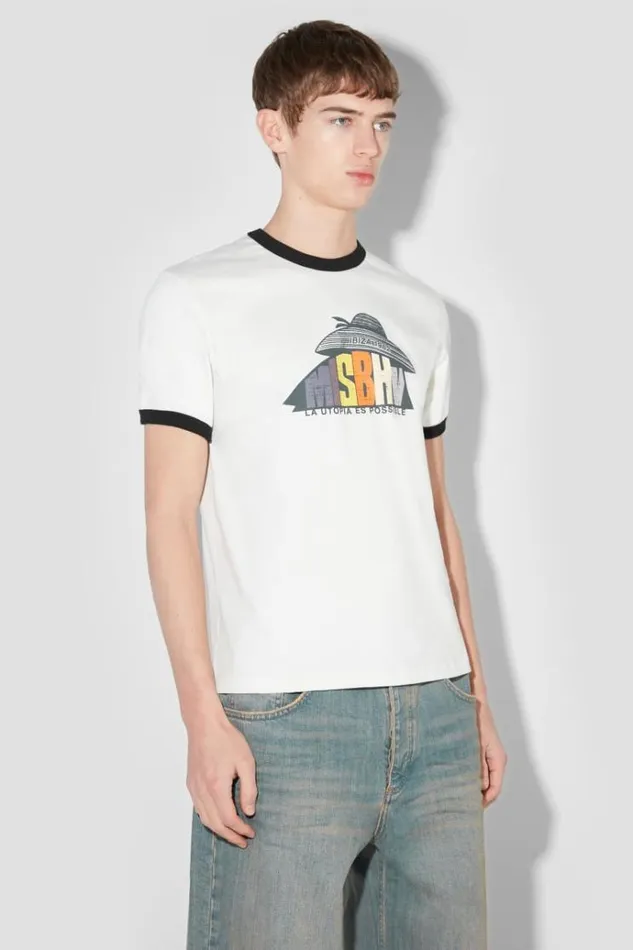 TShirts Men MISBHV La Utopia TShirt Off White