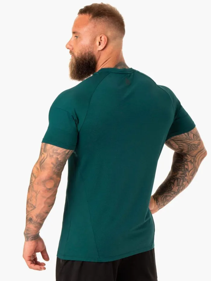 TShirts Mens Ryderwear Action Mesh TShirt Emerald
