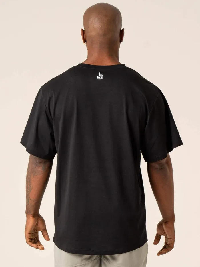 TShirts Mens Ryderwear Advance Oversized TShirt Black