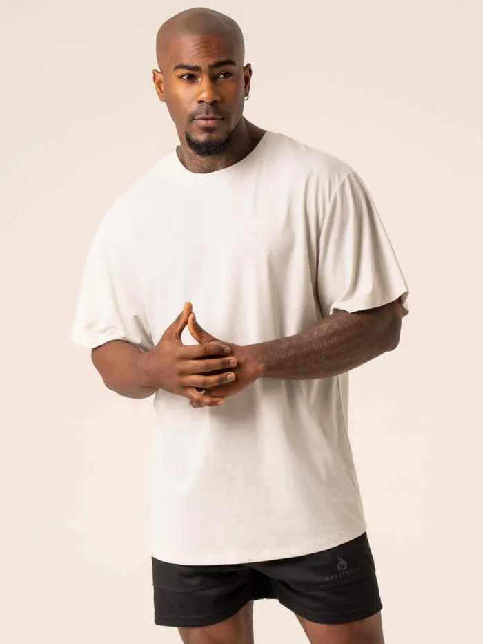 TShirts Mens Ryderwear Advance Oversized TShirt Stone