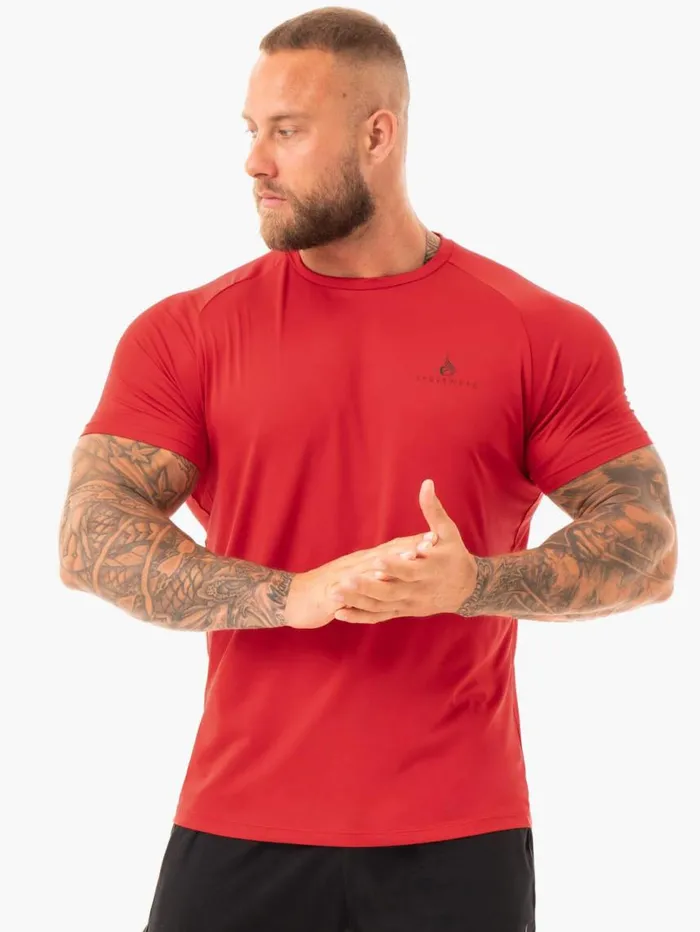 TShirts Mens Ryderwear Breeze TShirt Red