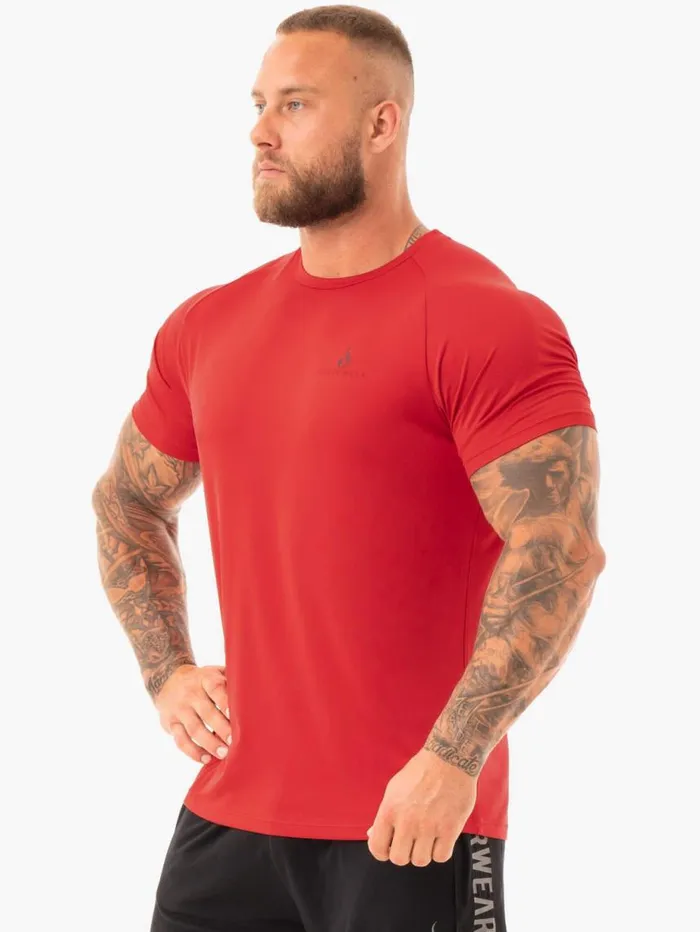 TShirts Mens Ryderwear Breeze TShirt Red