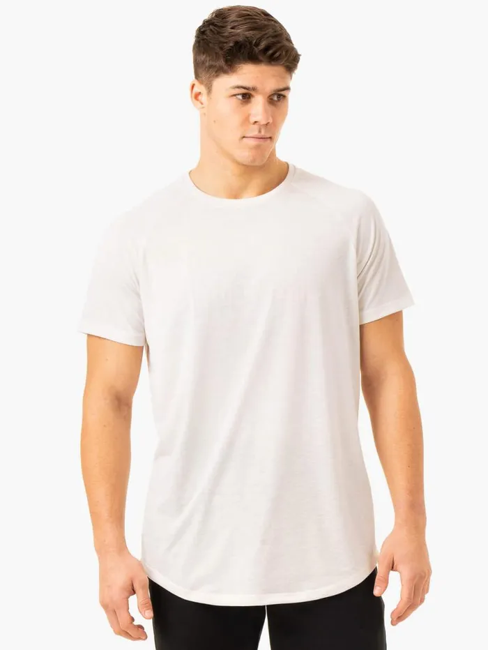 TShirts Mens Ryderwear Heritage TShirt Off White