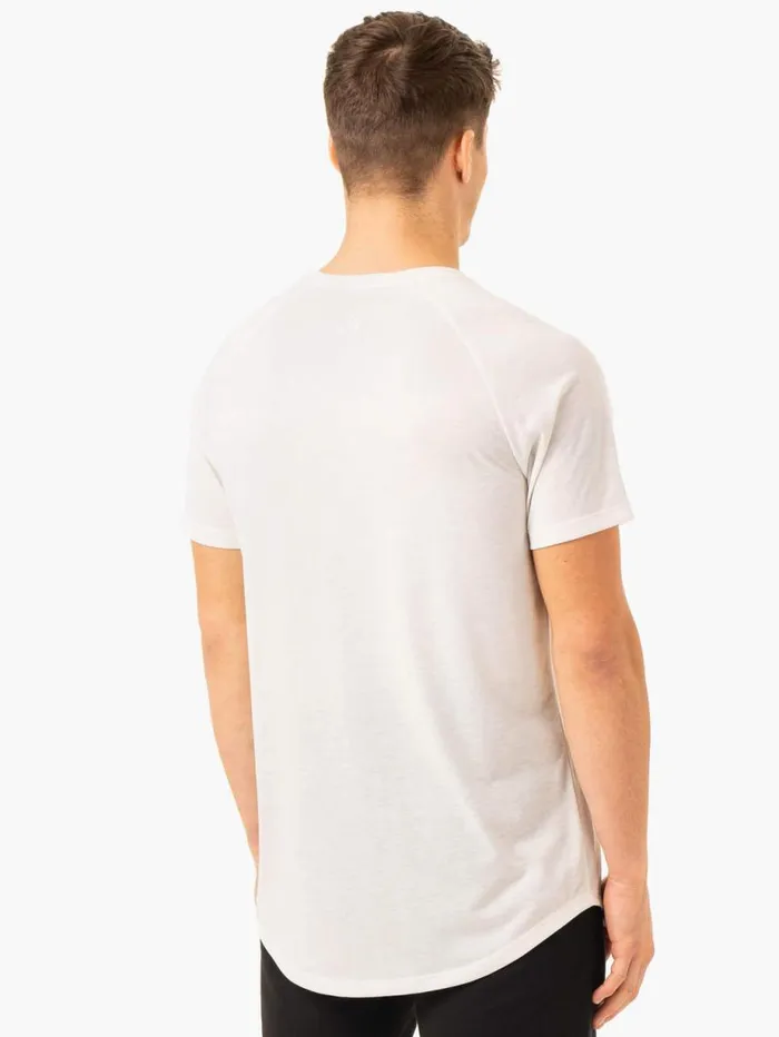 TShirts Mens Ryderwear Heritage TShirt Off White