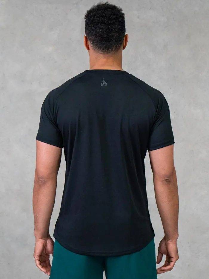 TShirts Mens Ryderwear Legacy Mesh TShirt Black